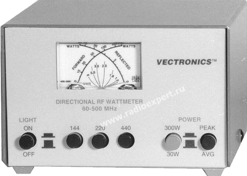 КСВ метр Vectronics PM-30UV