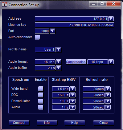 G33DDC Client/Server Option - Client Set-up