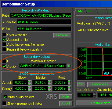 Описание: WiNRADiO Virtual Sound Card