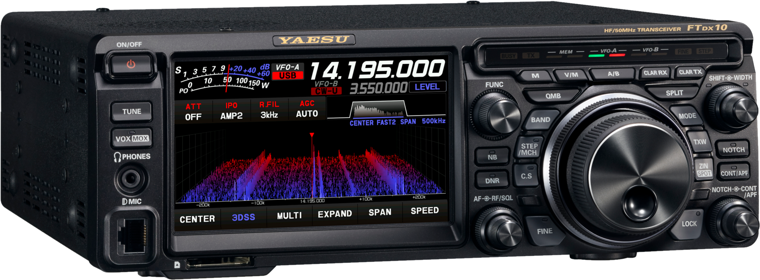 КВ трансивер Yaesu FTDX-10