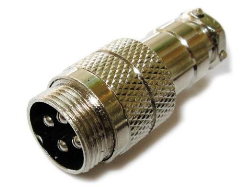 Разъем микрофонный XLR 4-PIN (male)