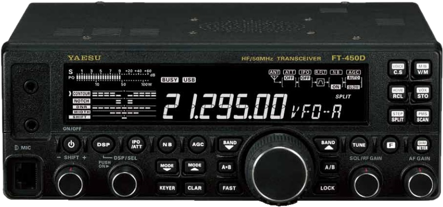 КВ трансивер Yaesu FT-450D