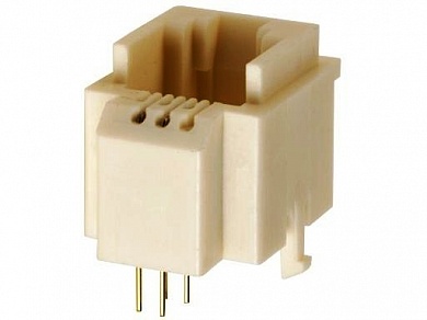 Гнездо RJ11 6р4с на плату, 3U (623PCB)