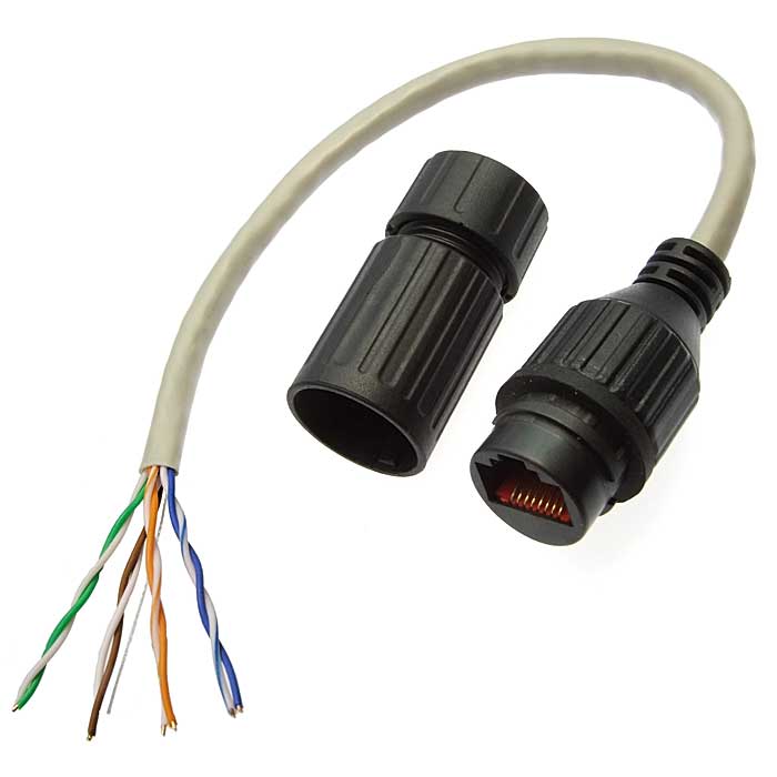 Разъём герметичный SZC-16-RJ45-3 ip68, 1 А