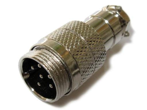 Разъем микрофонный XLR 6-PIN (male)