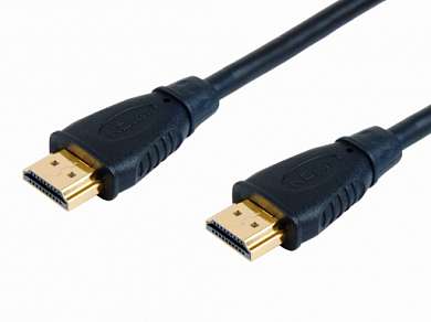 Шнур шт. HDMI - шт. HDMI V1.3 28 AWG GOLD с ферритом