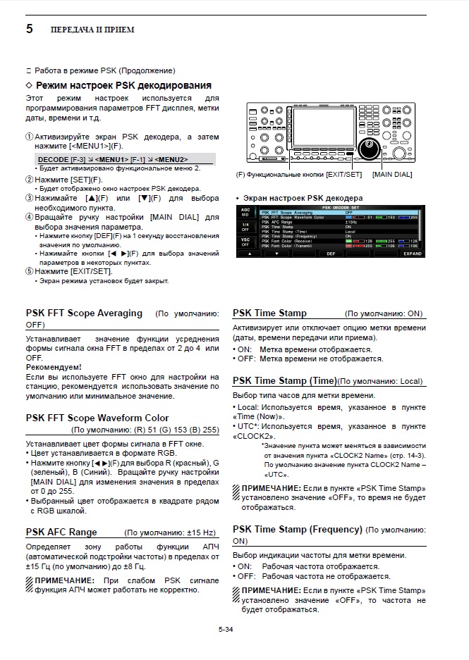 Инструкция для ICOM IC-7851