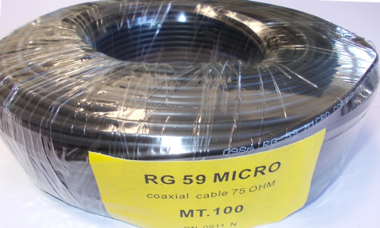RG-59 MICRO коаксиальный кабель