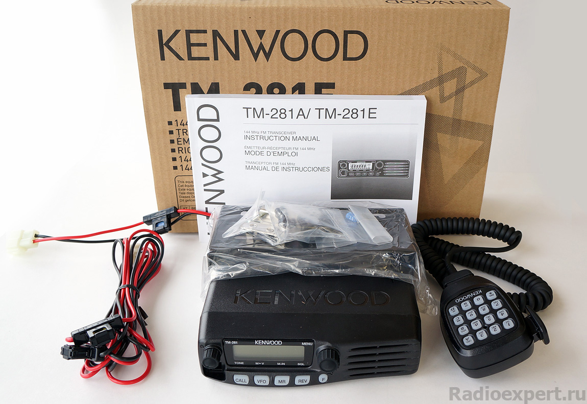 Автомобильная рация Kenwood TM-281E