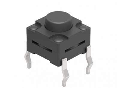 Кнопка  тактовая 6х6х5 (1 мм) IP67 тип 2