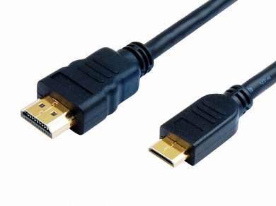 Шнур шт. HDMI - шт. Mini HDMI V1.3 28 AWG GOLD