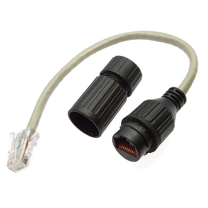 Разъём герметичный SZC-16-RJ45-2 ip68, 1 А