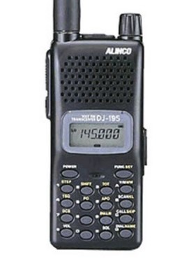 Портативная радиостанция ALINCO DJ-195 (body)