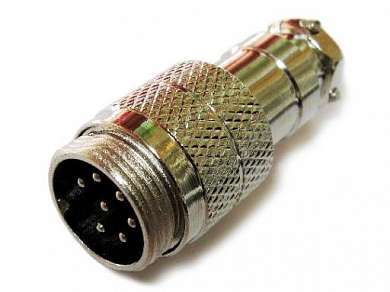 M16 штекер GX16 (MIC347) 7-pin на кабель 125V/7А *