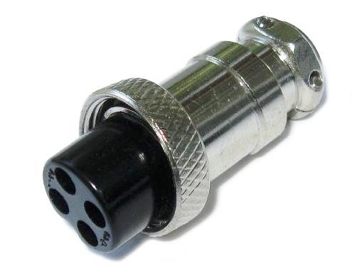 Разъем микрофонный XLR 4-PIN (female)