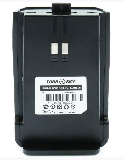 Аккумулятор рации TurboSky T6