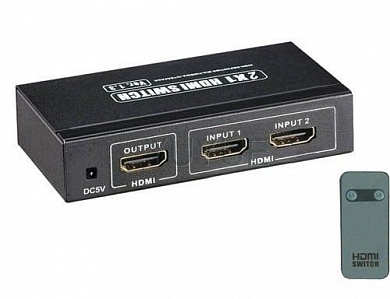 Переключатель  2 x HDMI ВХОД - 1 x HDMI ВЫХОД