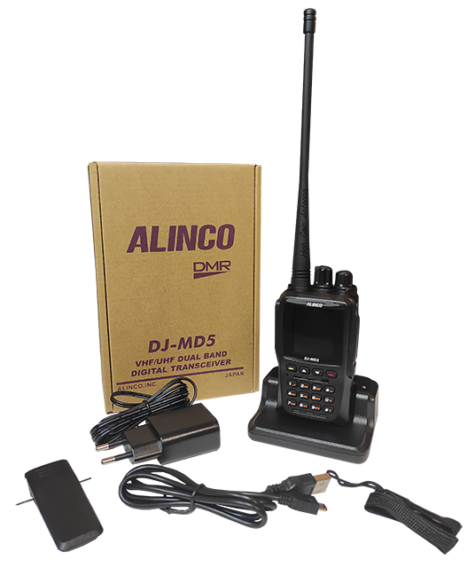 Портативная радиостанция Alinco DJ-MD5E DMR