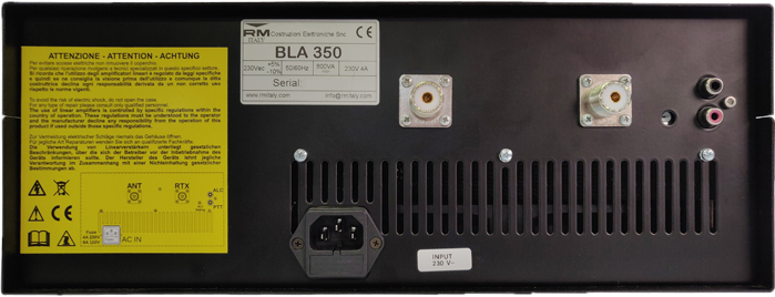 Усилитель мощности RM BLA 350 Plus