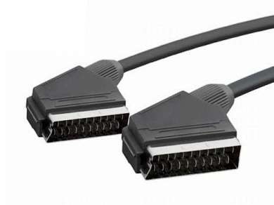 Шнур штекер SCART - штекер SCART (21pin)