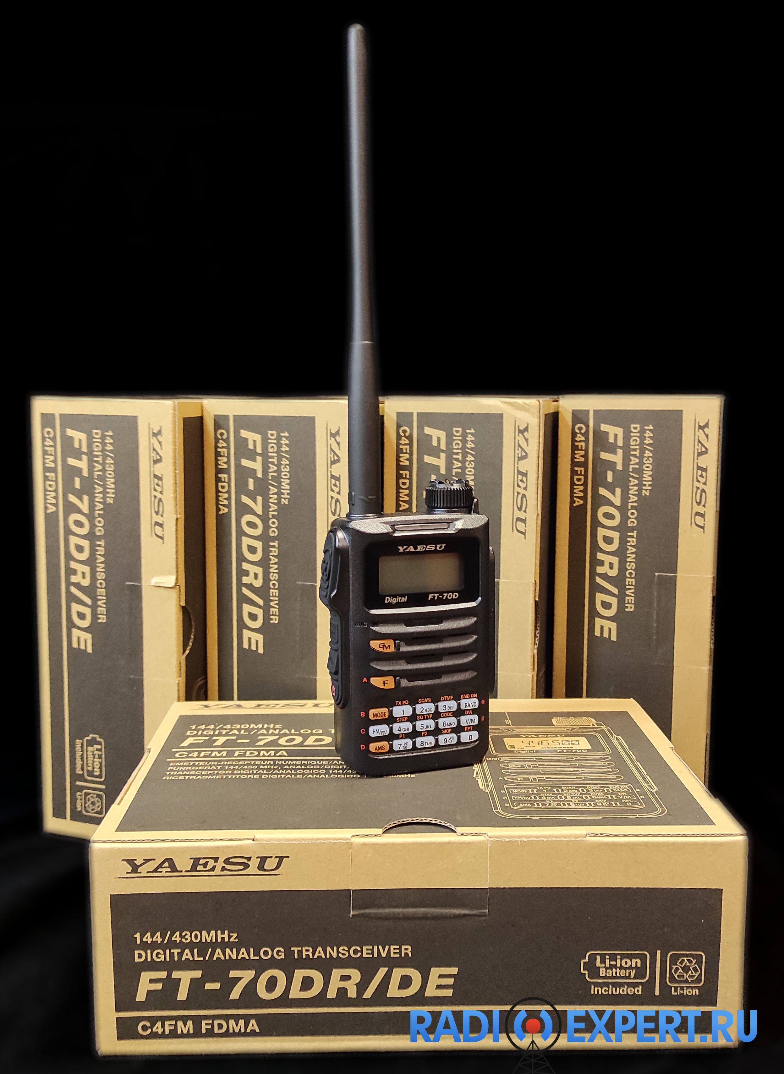 Портативная радиостанция Yaesu FT-70DR