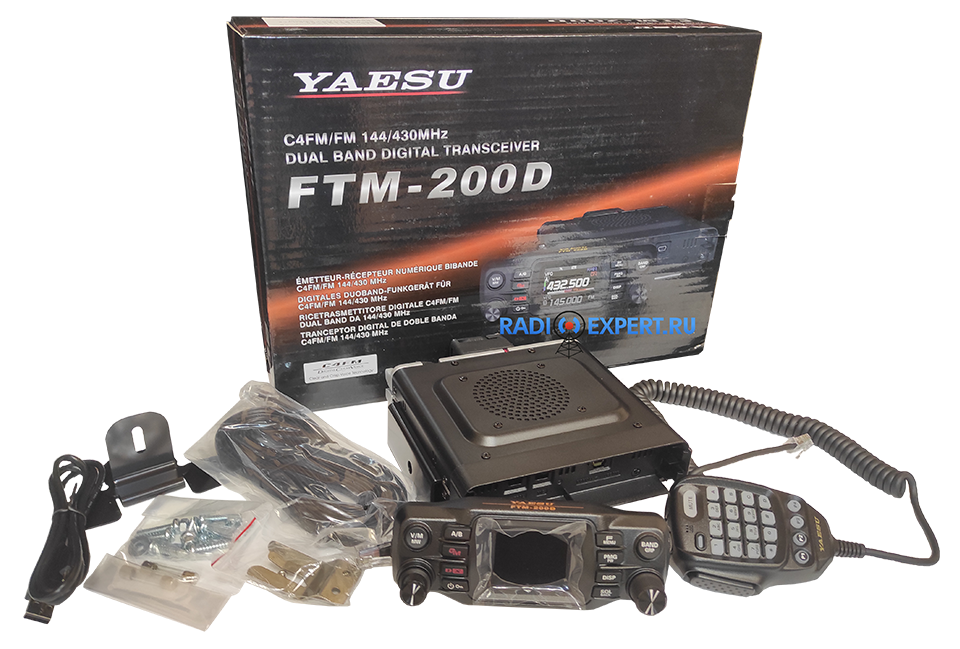 Автомобильная рация Yaesu FTM-200DR