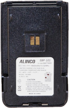 Аккумуляторная батарея Alinco EBP-101