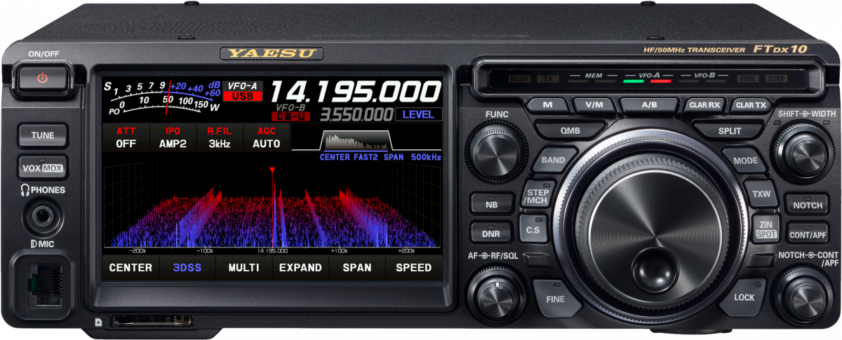 КВ трансивер Yaesu FTDX-10