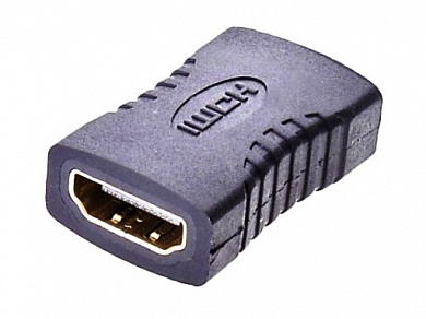 Переходник гн. HDMI - гн. HDMI GOLD/Pl