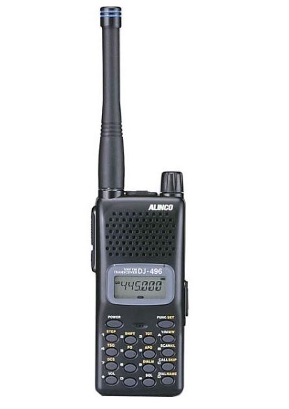 Портативная радиостанция ALINCO DJ-496 (body)