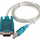 Переходник шт. USB-A - шт. DB-9M (RS232)  шнур 0.7 м