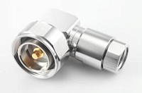 716-ML12-50SF, штекер 7/16, прижимной, угловой, 1/2 SF"