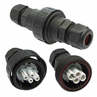 Разъём герметичный RUICHI ZT-686-4P IP68, 4 контакта