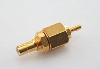 SMB-132/0.4D, штекер SMB, приборно-кабельный, крепление гайкой, под пайку, 0.4D