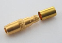 SMB-211F, гнездо SMB, обжимное, RG-58