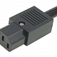 Гнездо АС на кабель (AC-102, AS-412) 220V/10A 3c