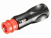 Штекер автоприкуривателя винт с предохранителем тип 3