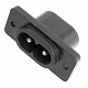 Штекер АС-8-1 на корпус  250V/7А