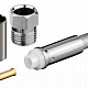 Гнездо FME  на кабель RG58/U обжим  Ni/Gold pin/Delrin