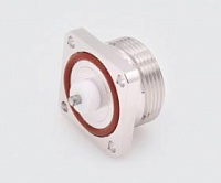 716-245-43, гнездо 7/16, приборное, фланец, под пайку