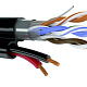 UTP 5E 4x2xAWG24+2x0.75 кабель витая пара outdoor с тросом